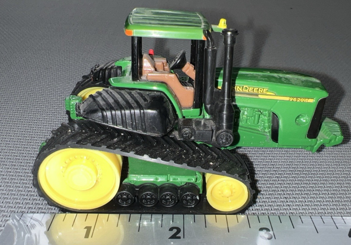 John Deere 9620t TrackedTractor Die Cast Replica Green Loose