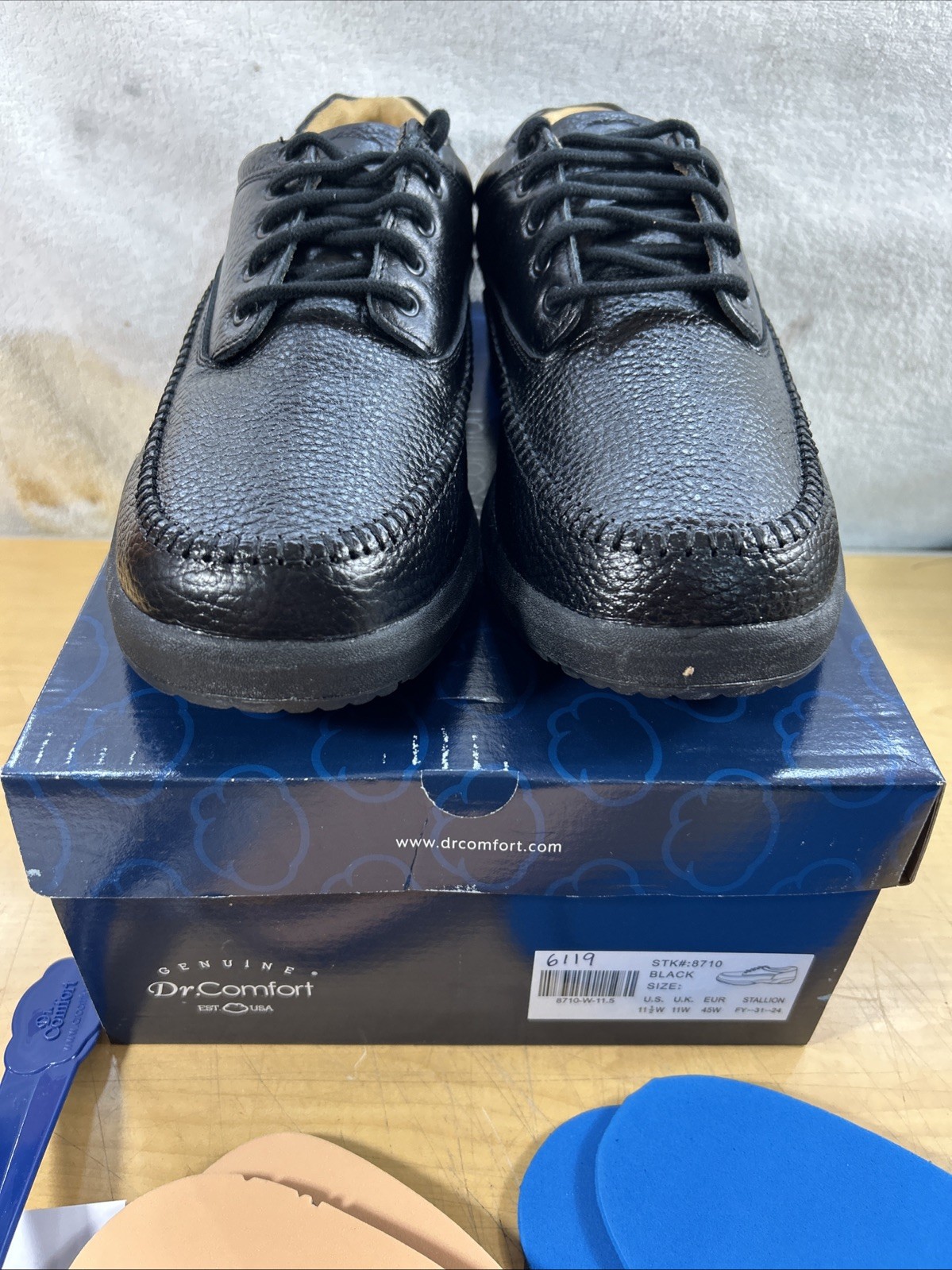 Dr. Comfort Stallion 8710 Oxford Men’s Size 11.5 Wide Orthopedic Shoes (6119)