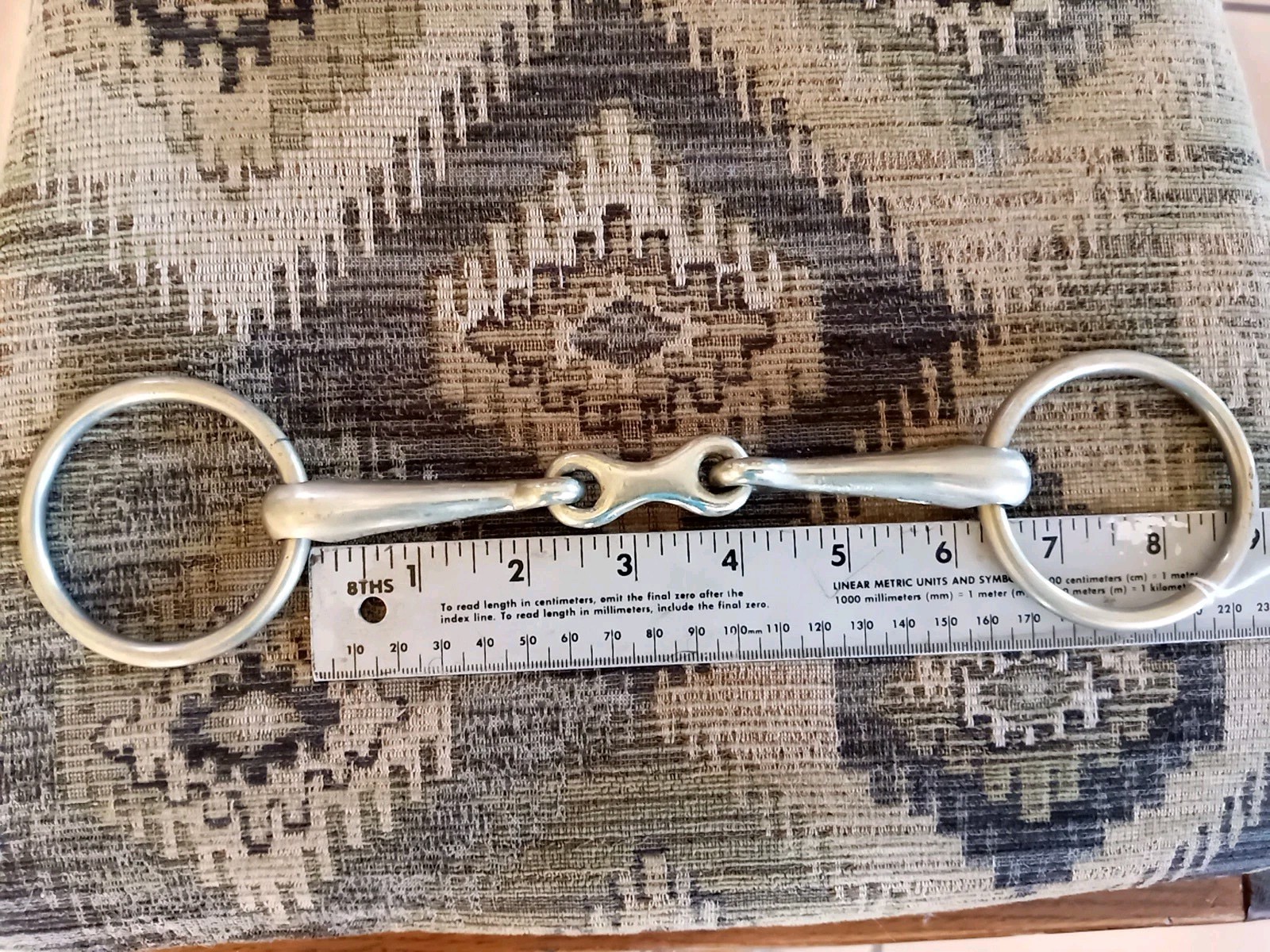 Herm Springer  German Loose Ring French Link Bradoon 14mm