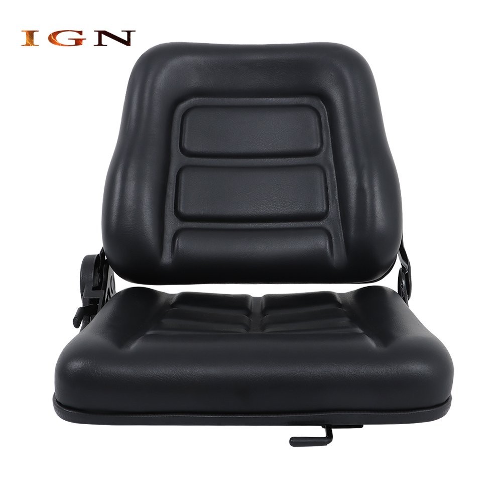 Universal Tractor Forklift Seat Waterproof Adjustable Fold Down Forklift Seat