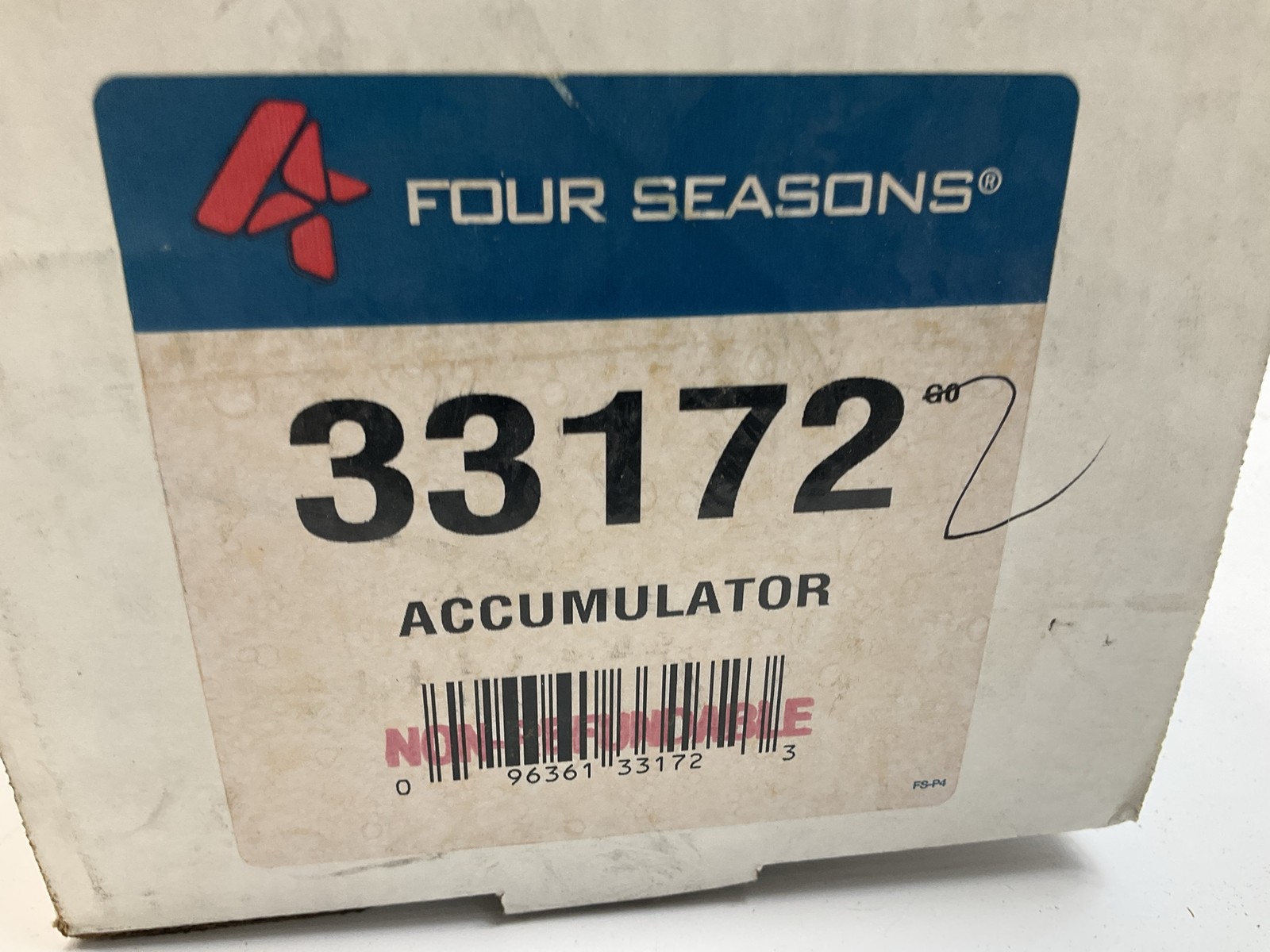 Four Seasons 33172 A/C Accumulator