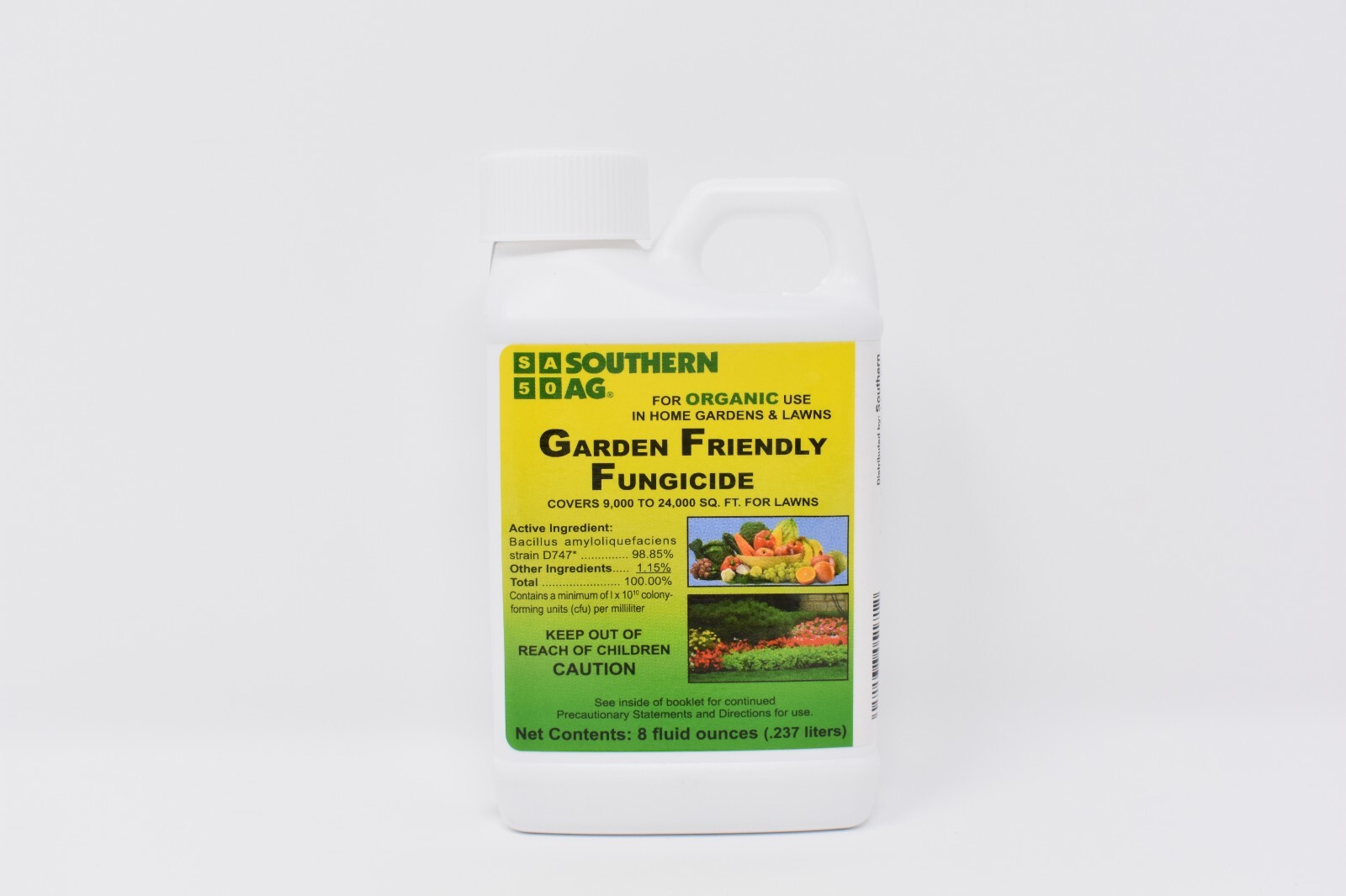 Southern Ag Garden Friendly Fungicide 8 oz Jug  OMRI listed