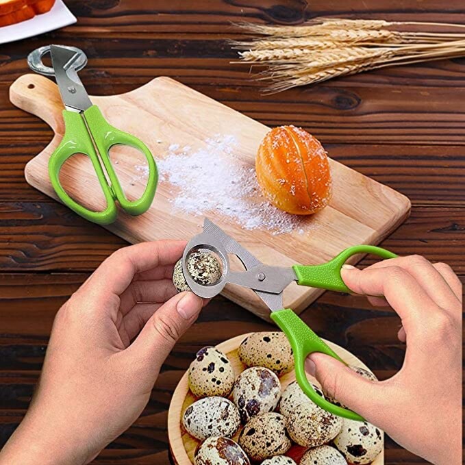 Stainless Steel Quail Egg Scissors (25 PCS) - FREE n FAST SHIPPING - USA SELLER