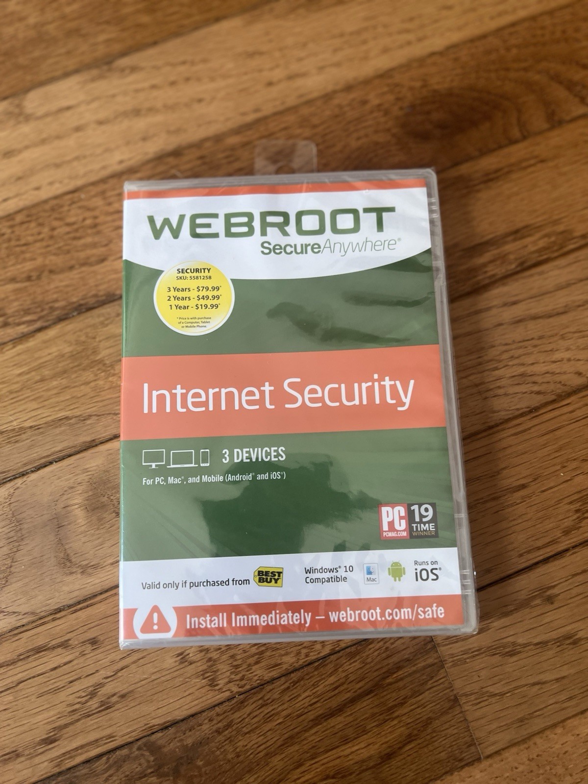 Web root security internet security disc software