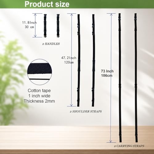 Moving Straps Carry Strap Lifting with Handle for 1 or 2 Mover | 73 inches