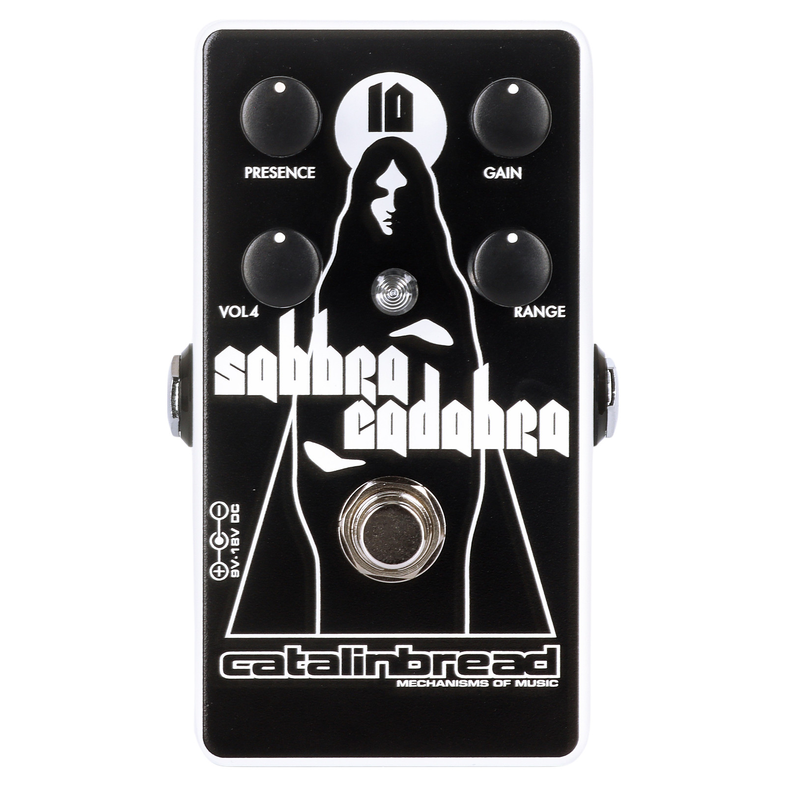 Catalinbread Sabbra Cadabra 10th Anniversary Overdrive Pedal - White