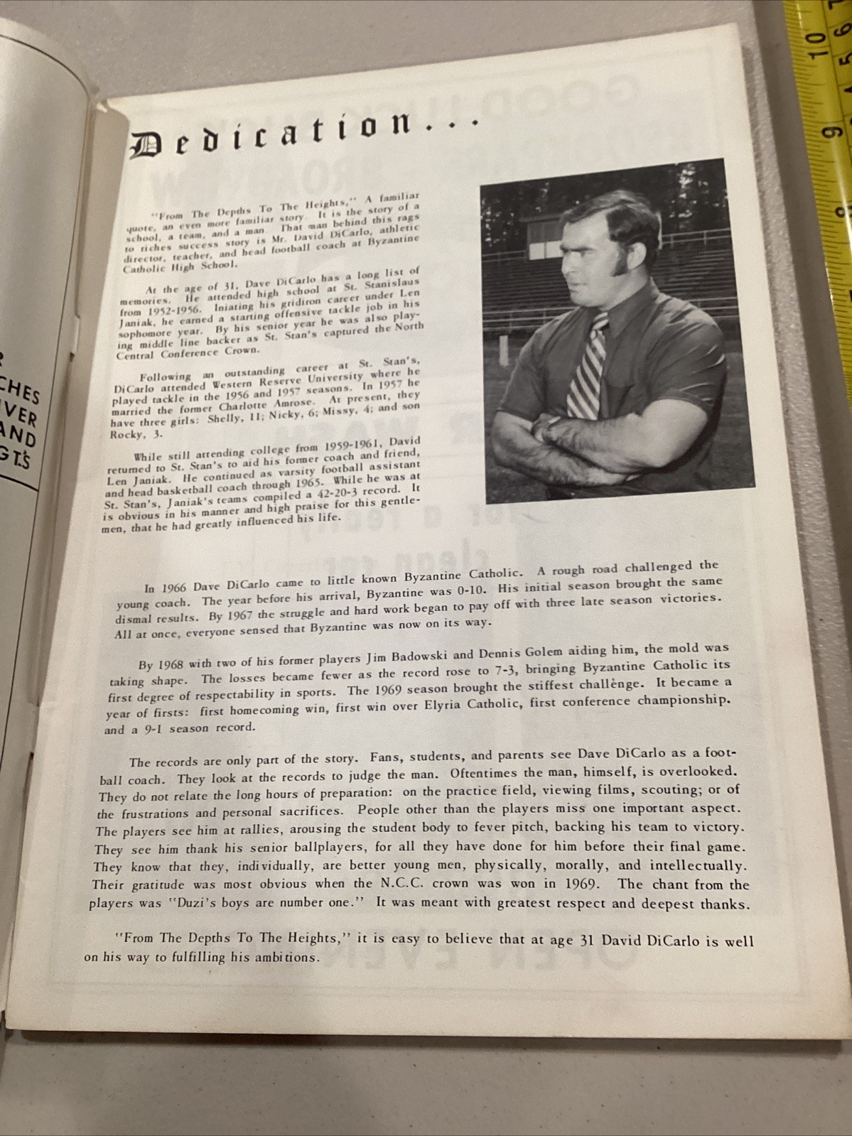 1971 Byzantine Catholic v Lorain Catholic High School Basketball Program