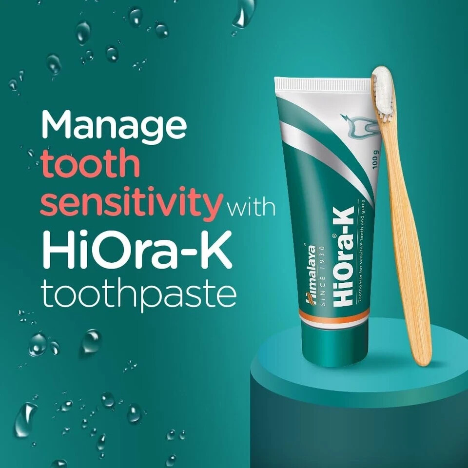 3 Pc X 100g Himalaya HiOra-k Toothpaste for inflamed and spongy gums  2026