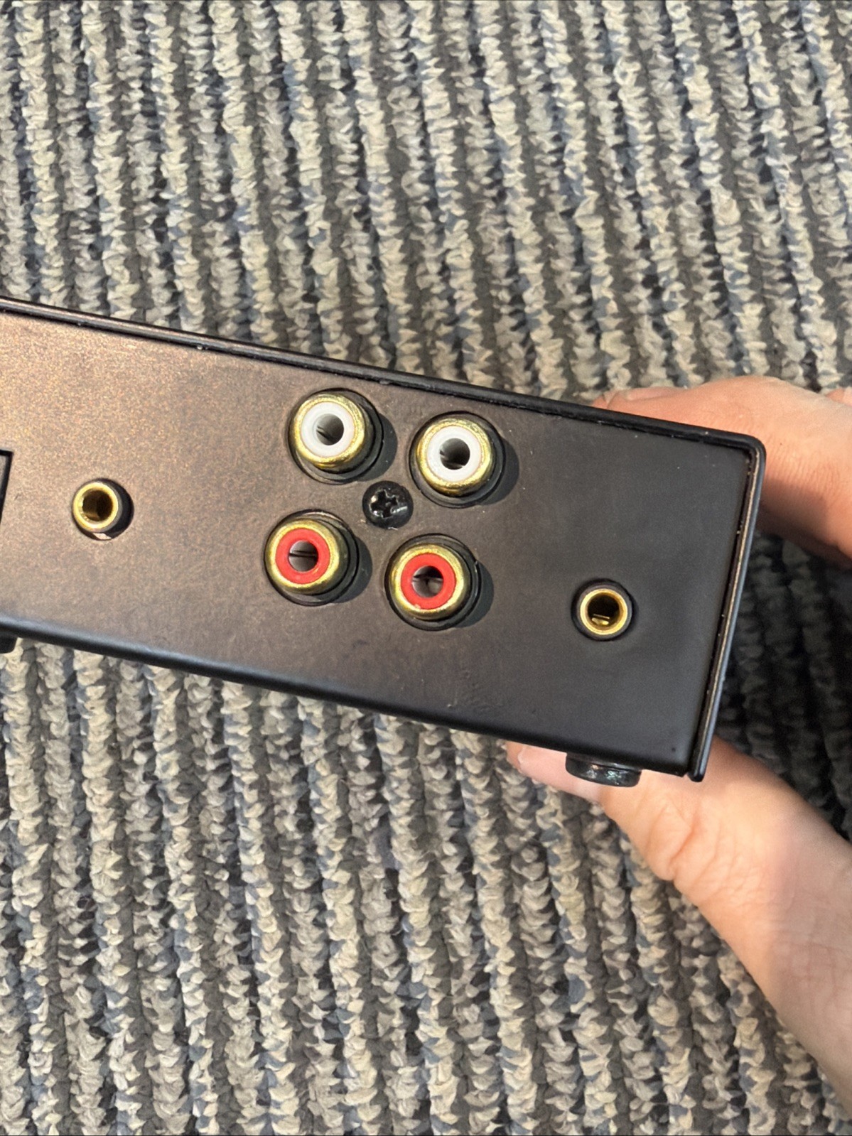 SL33b Mini Stereo Program Limiter with RCA and 3.5mm in/Out Rolls Tested