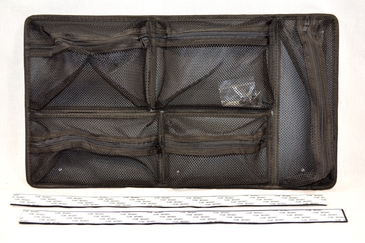 New for 2026 zippered Mesh Pocket Lid Organizer fits your Pelican 1555 Air case