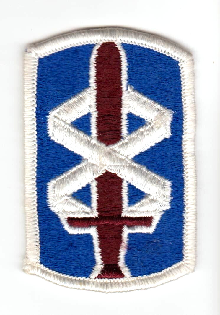 US ARMY 18th MEDICAL BRIGADE Full Color Patch