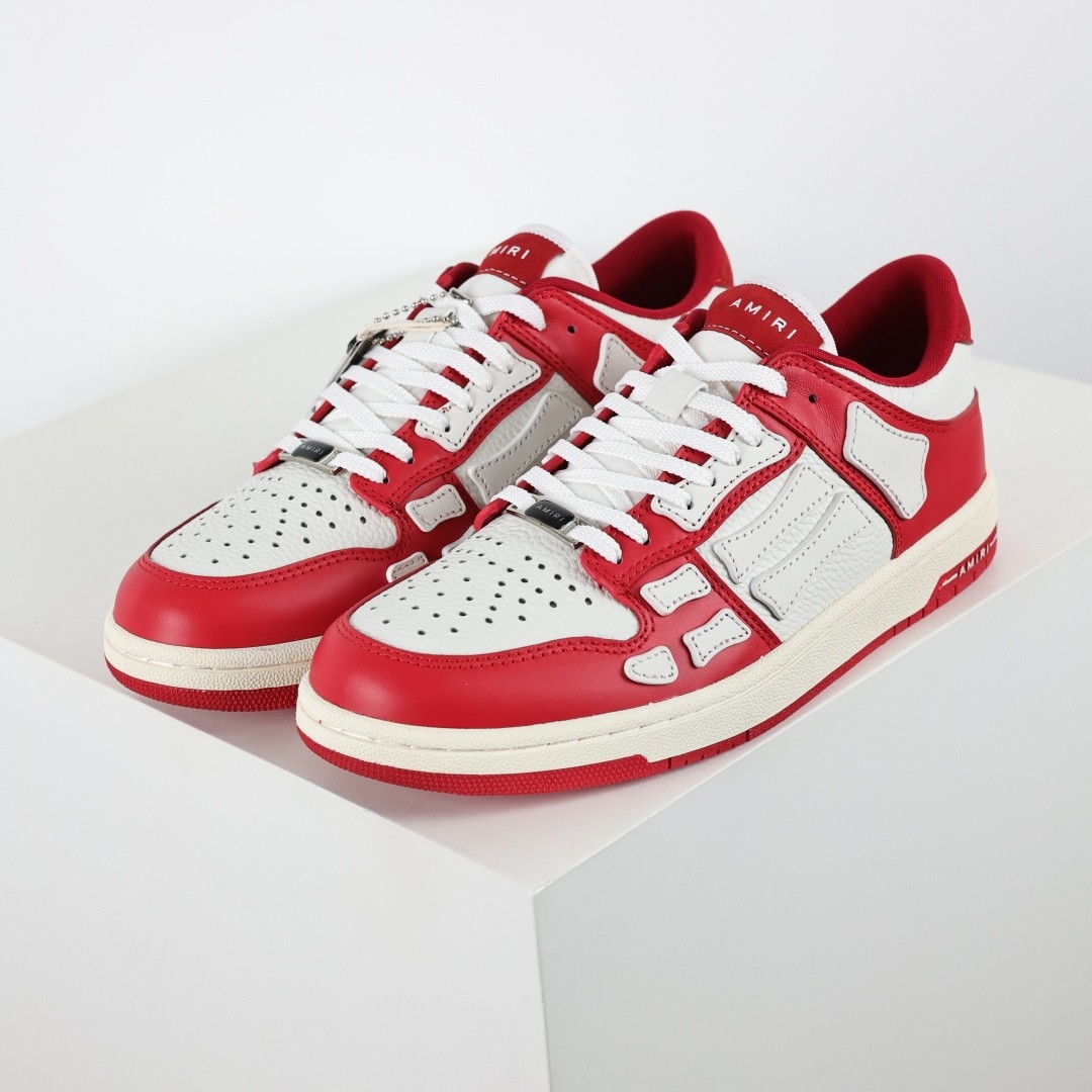 AMIRI Bone Inspired Low Top Sneakers German Trainer Style Casual Shoes Size 11