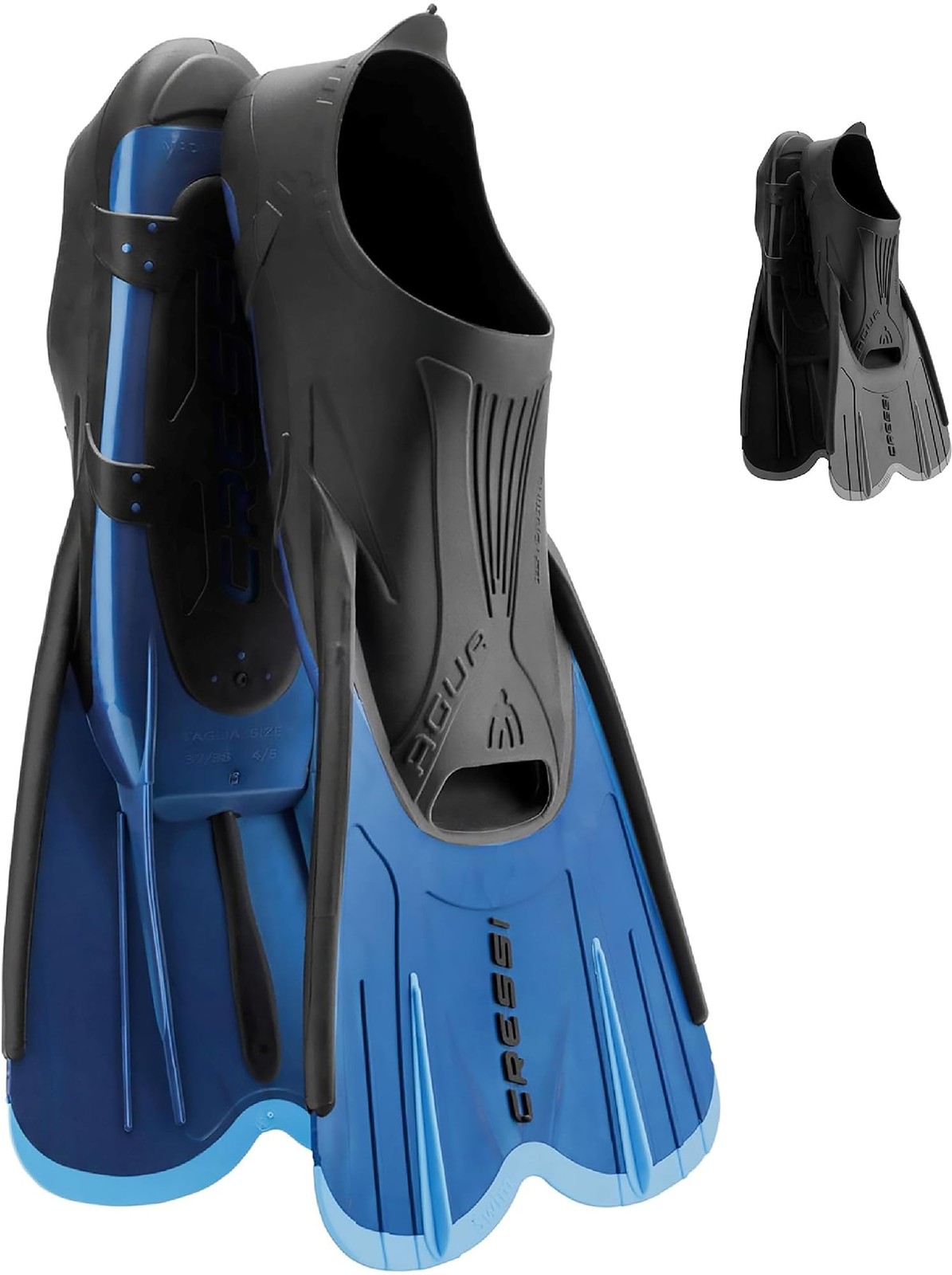Cressi Agua Short, EU 43/44 | US Man 10/11 | Lady 11/12, Blue/Azure