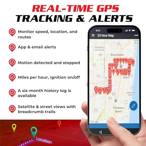 GV53MG 4G LTE Hardwired GPS Tracker with Kill Switch | Real-Time Tracking, Geo