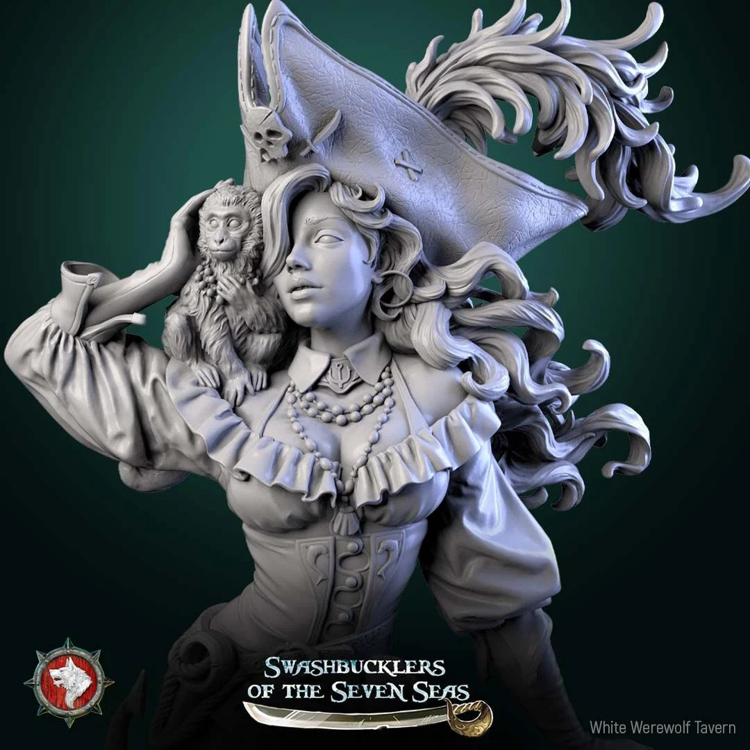 Elisa Stormbreaker - Resin Tabletop Miniature