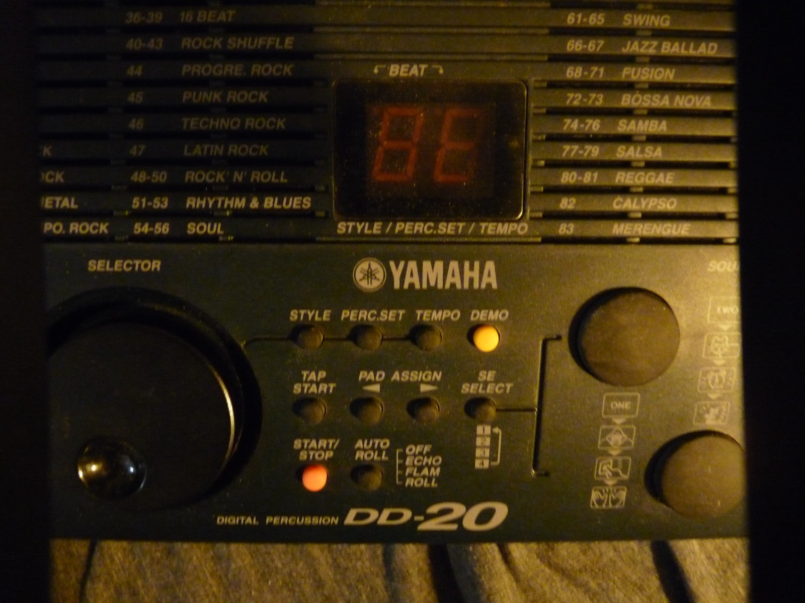 Yamaha DD-20 Electronic Digital Percussion Drum Set (as is) read description