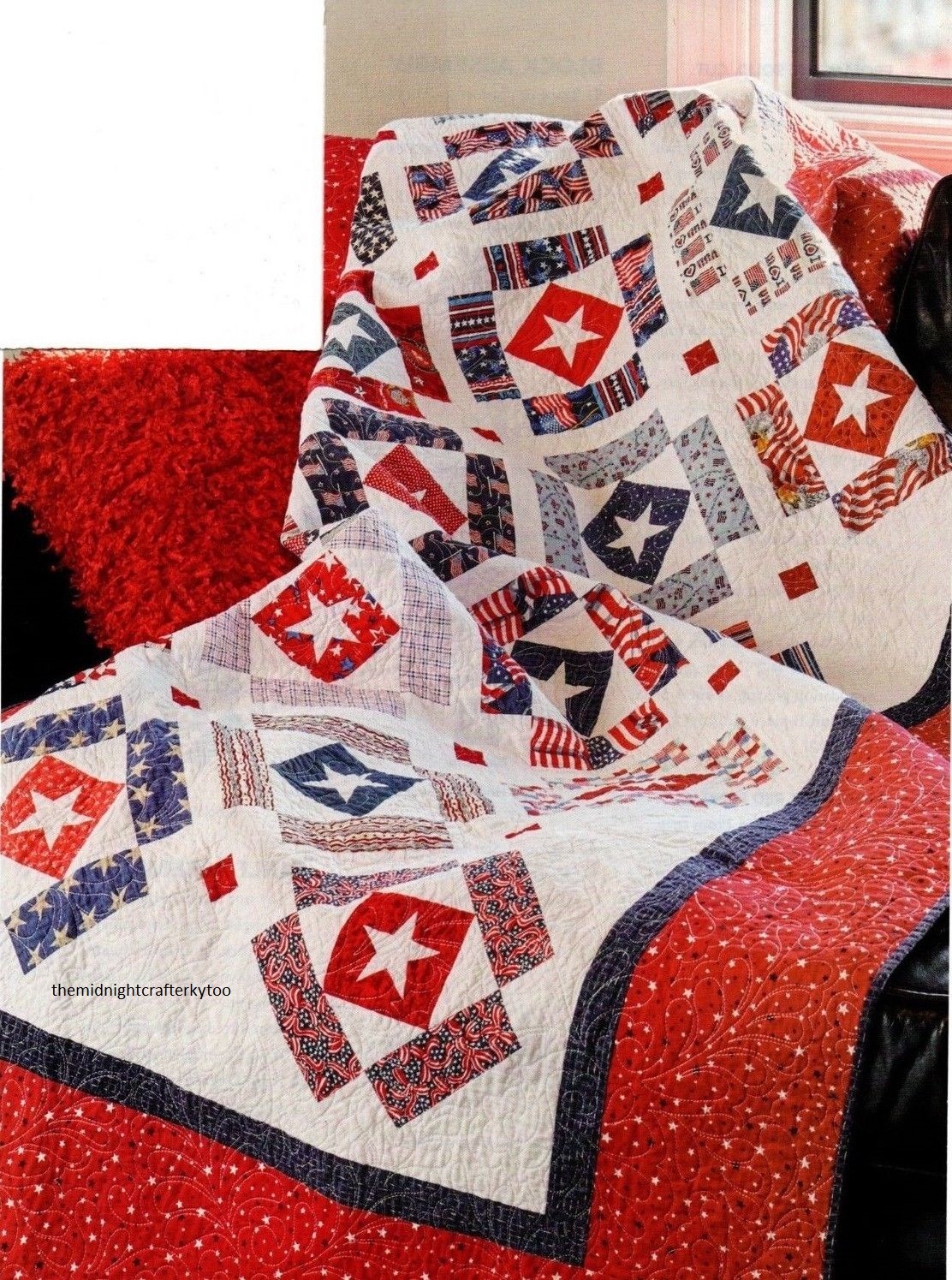 Album Star Quilt Pattern Pieced/Paper Pieced SH