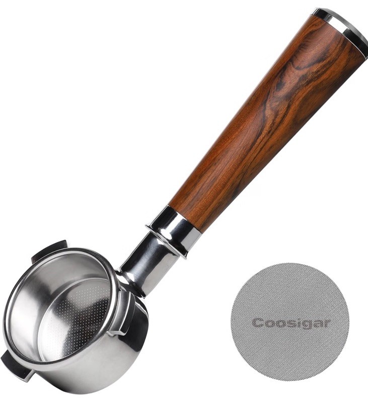 Breville Walnut Bottomless Portafilter (54mm) -NEW