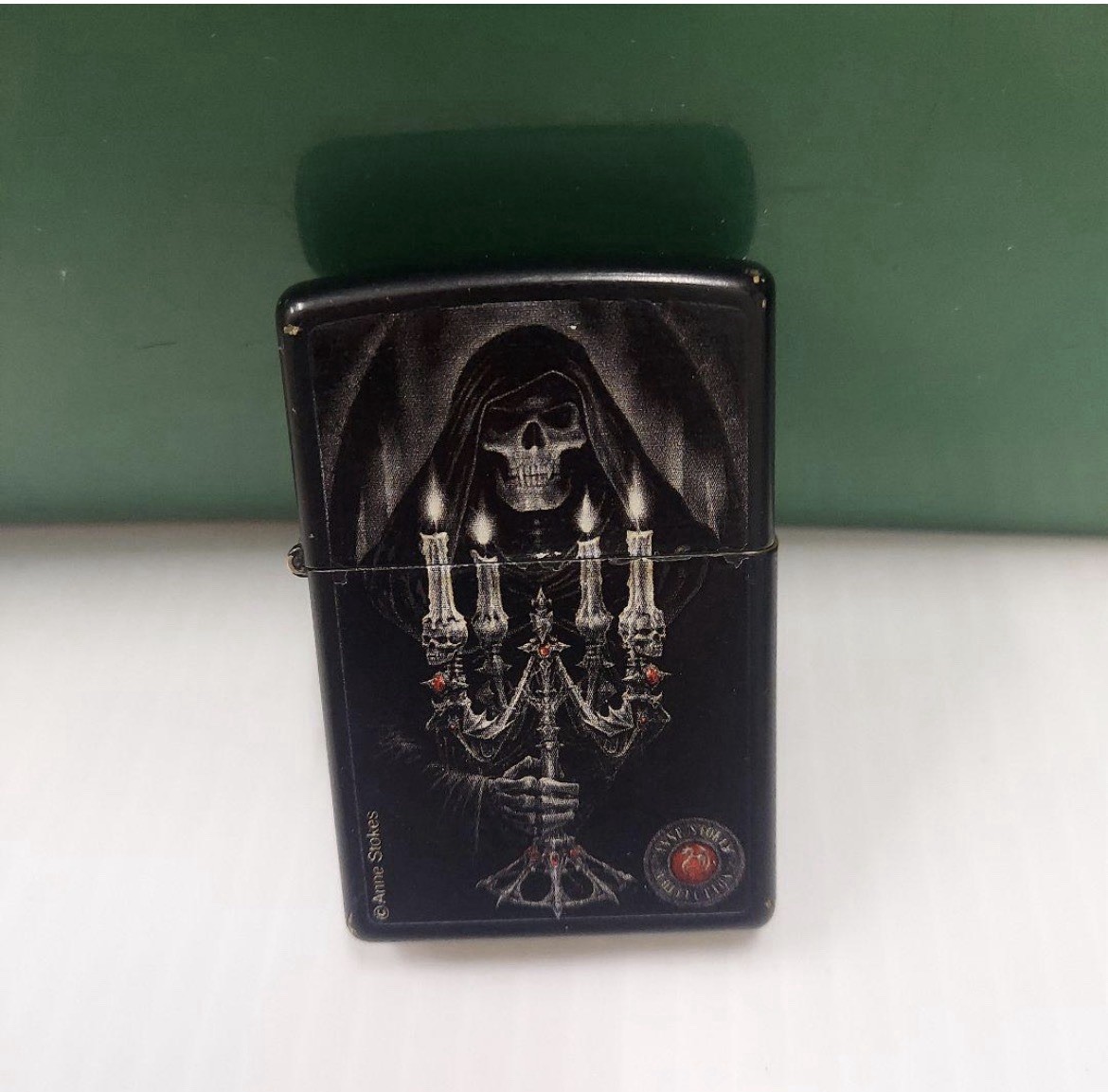 Zippo Oil Lighter with Skeleton Design Zippo Oil Lighter