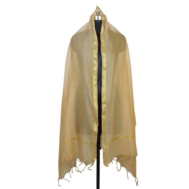 Women Art Silk Dupatta Plain Scarf Stole Fancy Wrap Soft Long Chunni Party Wear