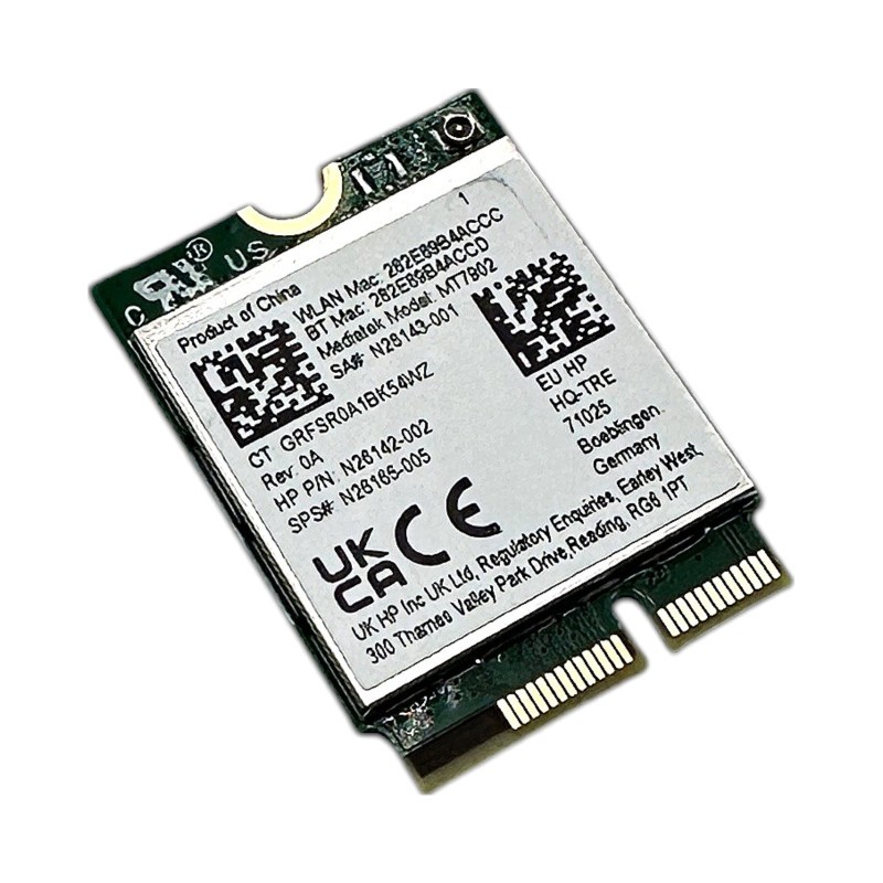 N26142-002 - WLAN 6E MEDIATEK TOSO 1X1 FOX