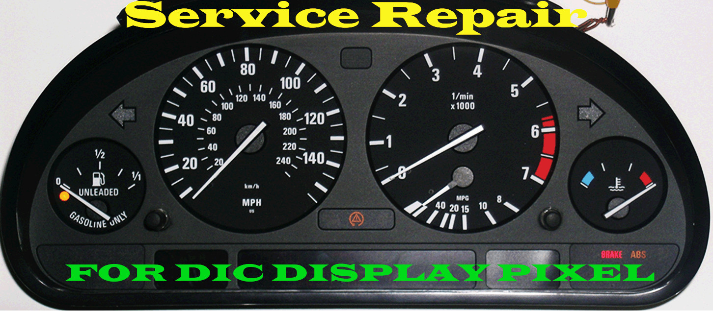 BMW Instrument Cluster PRICE ADJUSTMENT FOR EXTRA DAMAGE