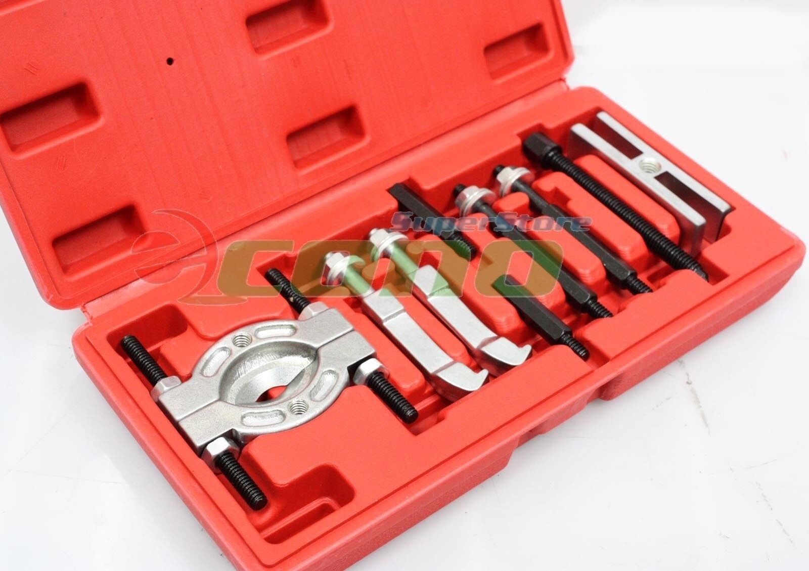 9pcs Bearing Puller Separator Set  15-58mm Pull Out Jaw Gear Pulley Removal
