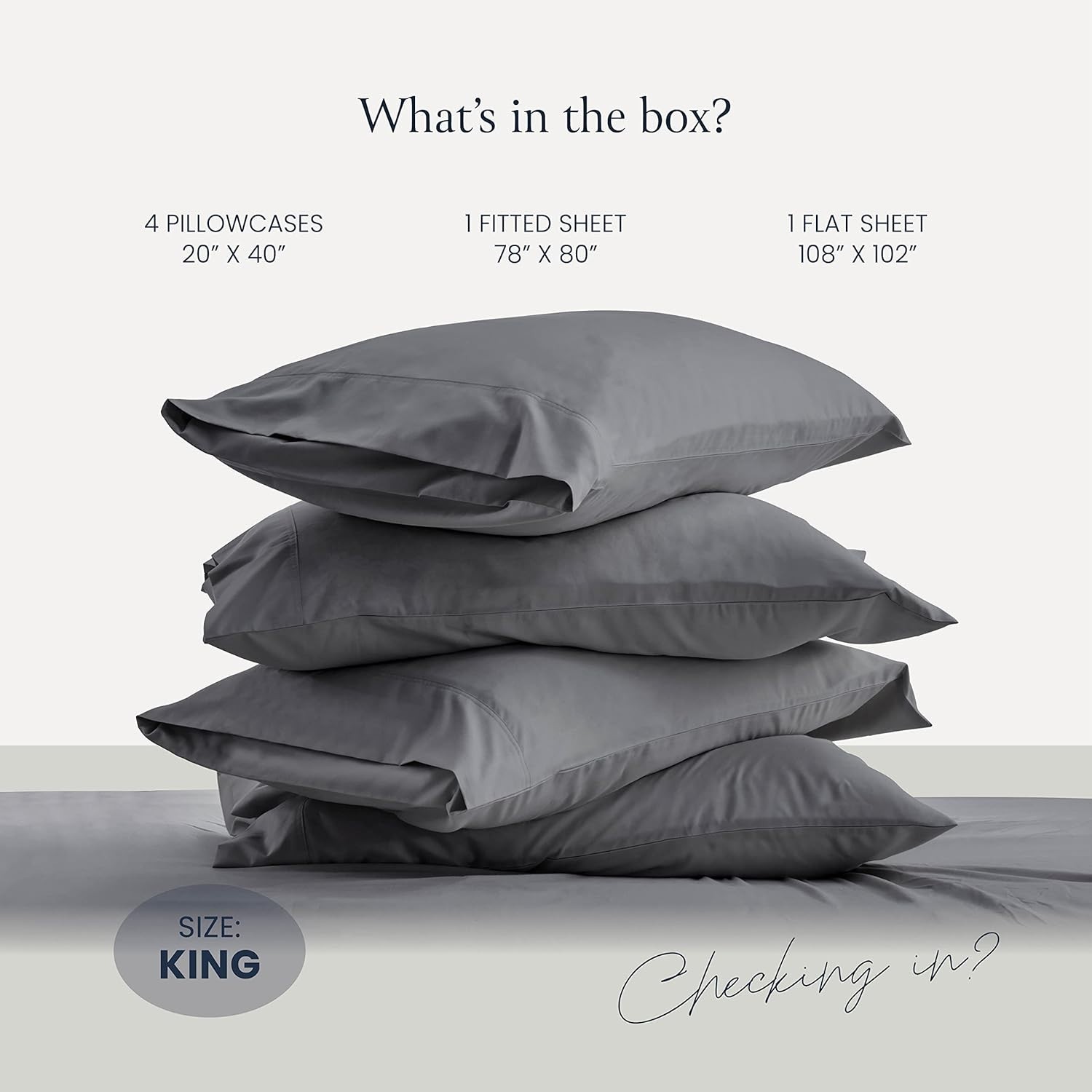 Breathable Microfiber King Sheet Set - 16 Inch Deep Pockets, 500-Night Guarantee