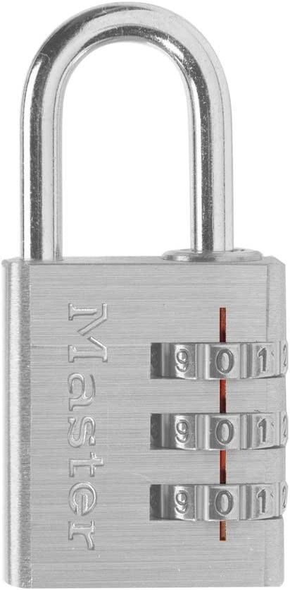 Master Lock 630D Set Your Own Combination Lock, Aluminum