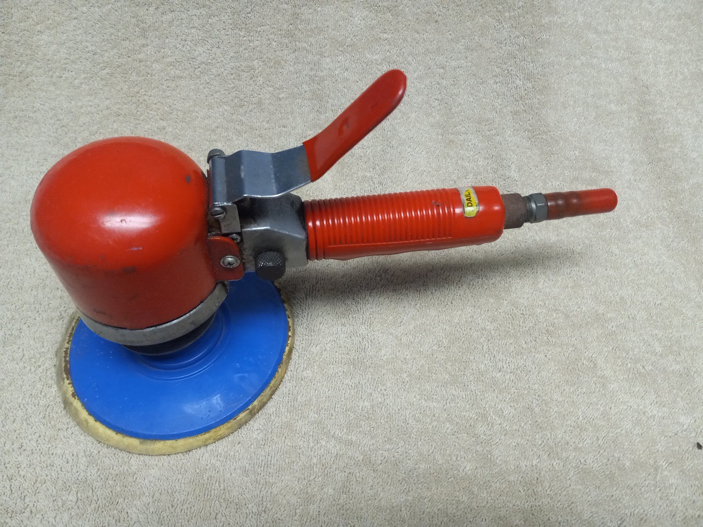 NAPA EVERCRAFT 6” Pneumatic Dual Action  Orbital Air Sander