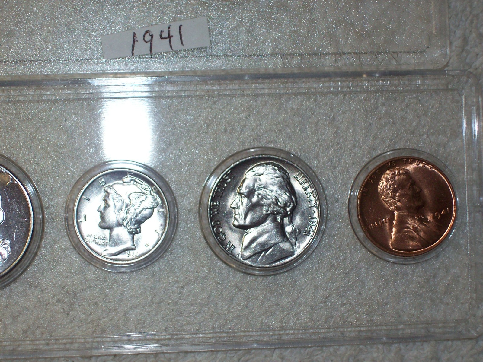 1941 MINT SET UNCIRCULATED PHILADELPHIA MINT