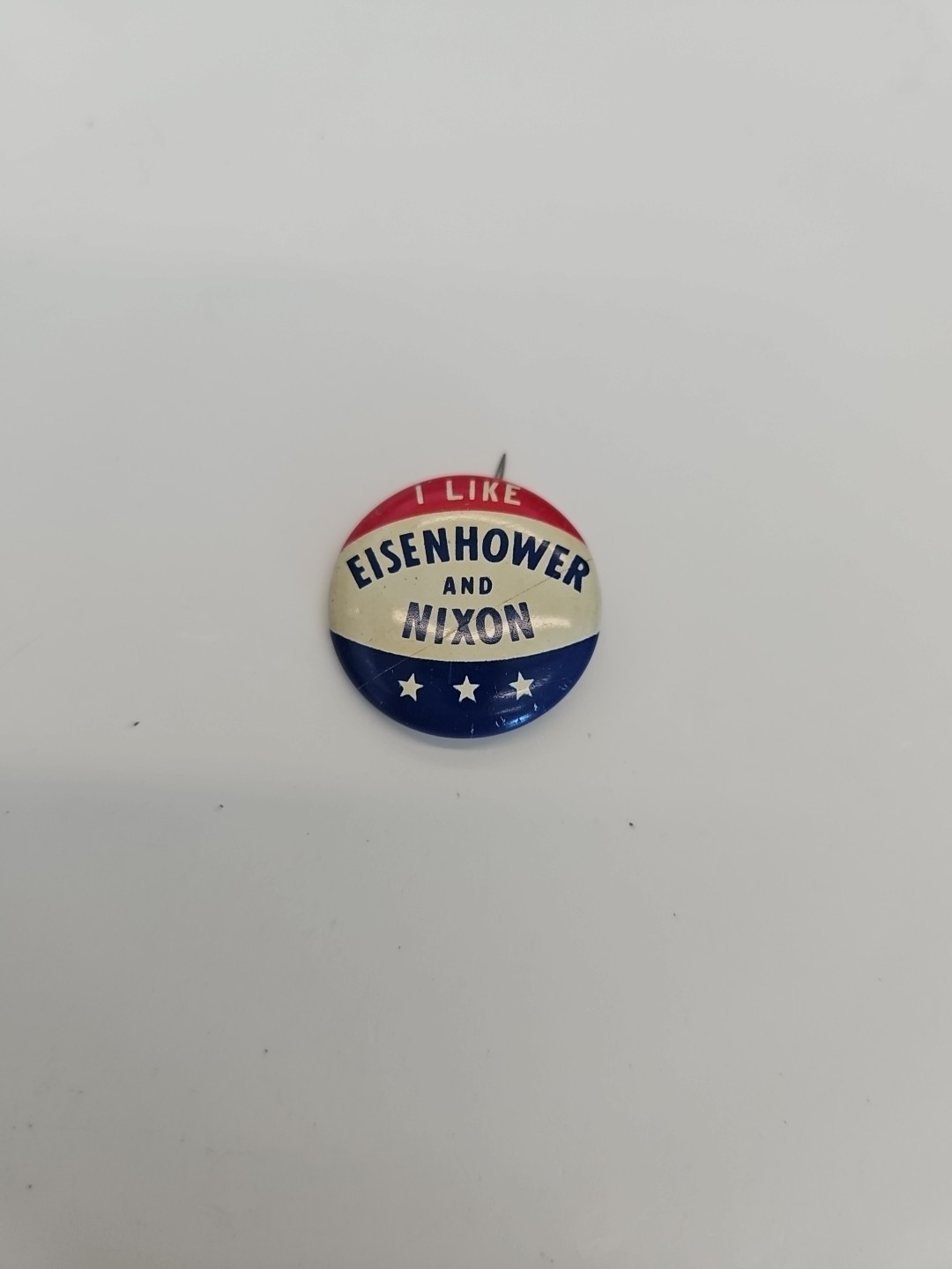 Eisenhower And Nixon Political Button