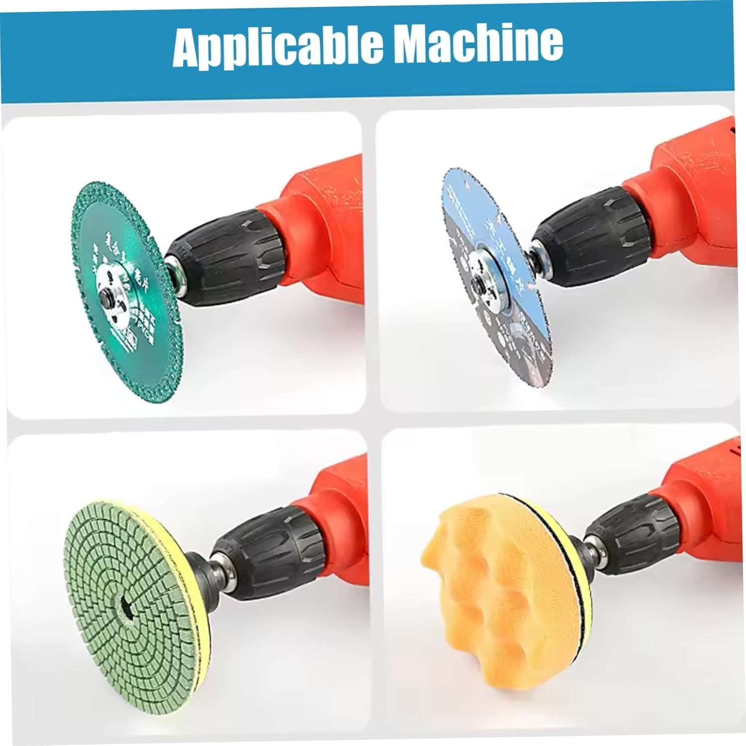 10Pcs Electric Drill Angle Grinder Connecting Rod Set, 10mm Adjustable Rotary Dr