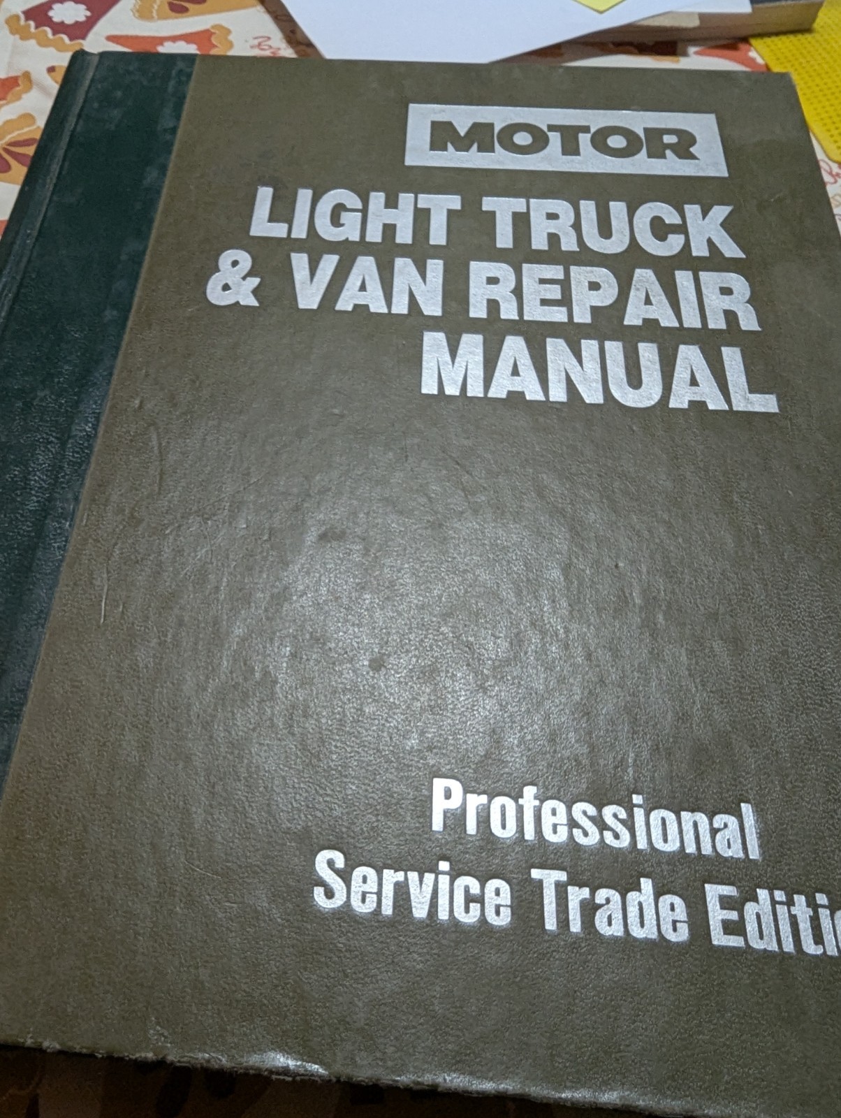 Motor 1980-87 Light Truck & Van Repair Manual Pro Service Trade 4th Edition