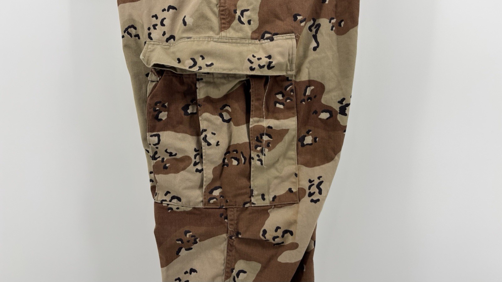 US Army Pants Chocolate Chip Desert Camouflage Combat Cargo Medium REG Vintage