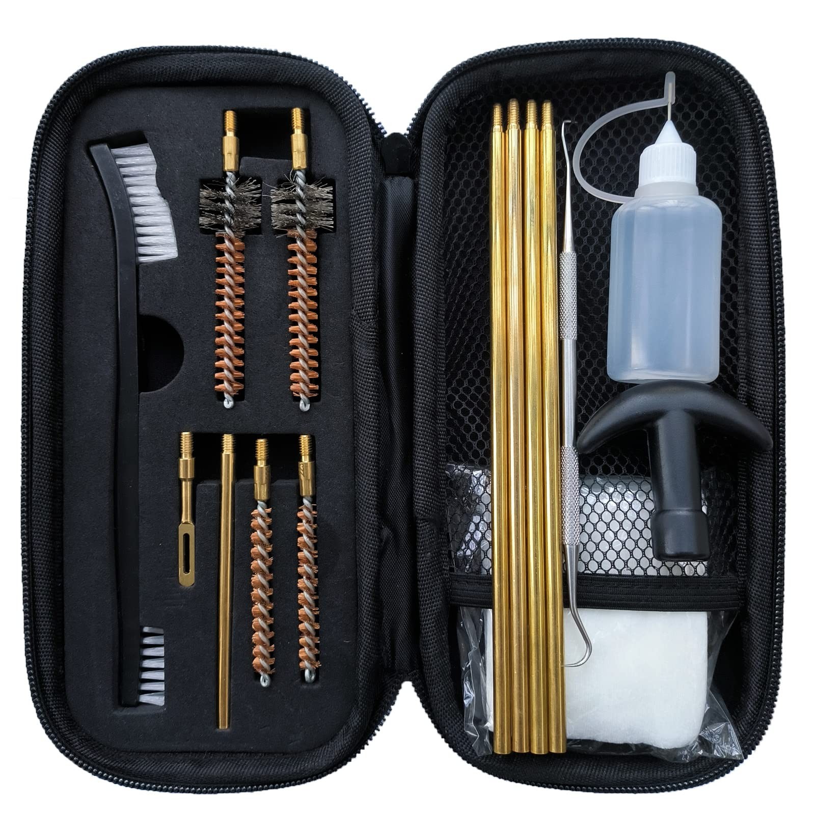 Gun Cleaning Kit Rifle 5.56 Cleaning Kit .223 Pistol Cleaning Kit with Brass ...