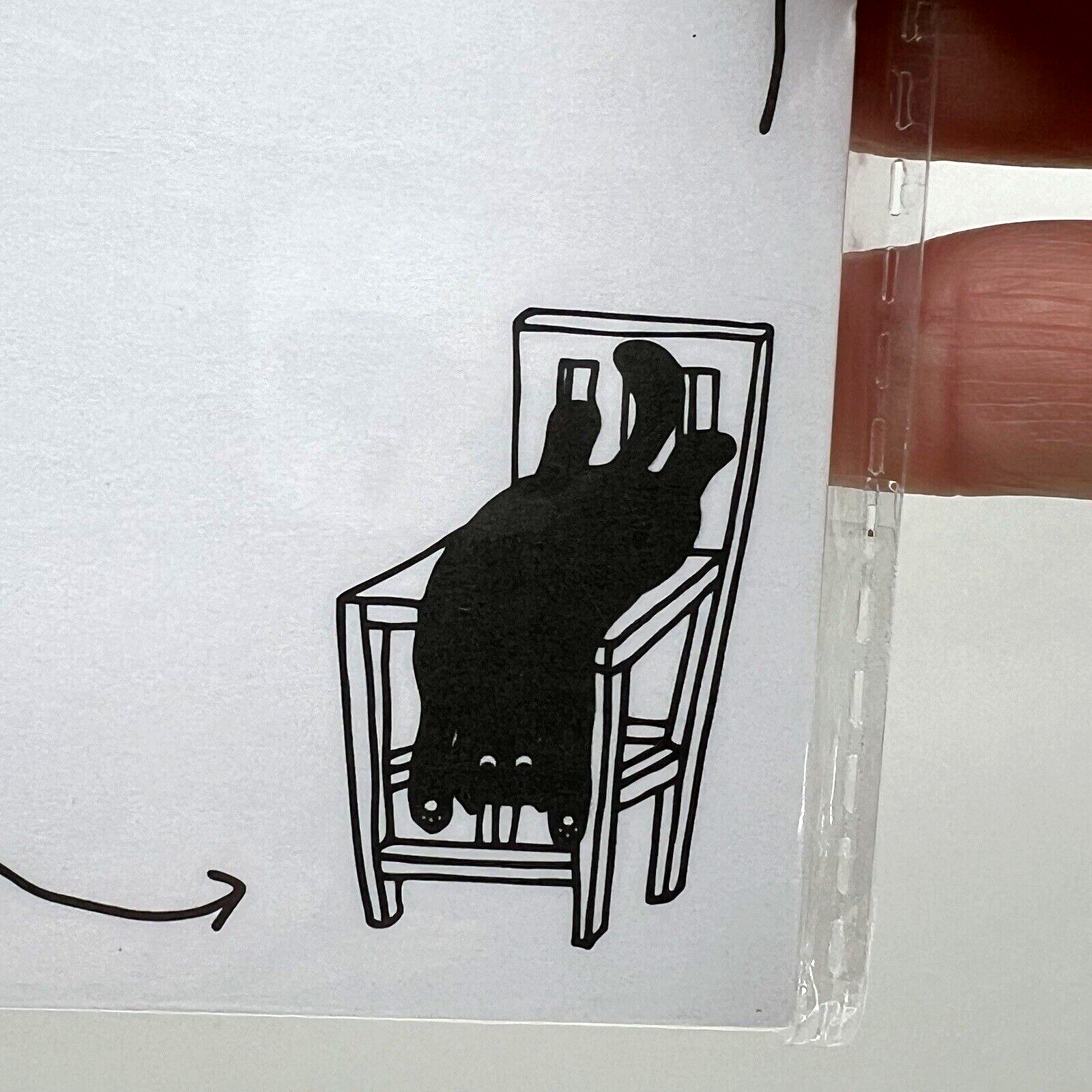 Lazy Black Cat To Do List Note Pad