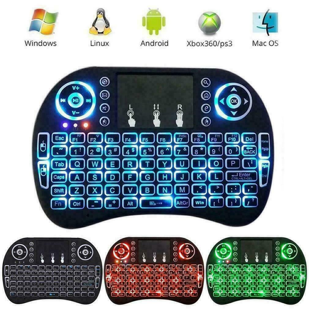 Wireless Mini Keyboard Remote Control Touchpad Smart TV Android TV Box PC 2.4GHz
