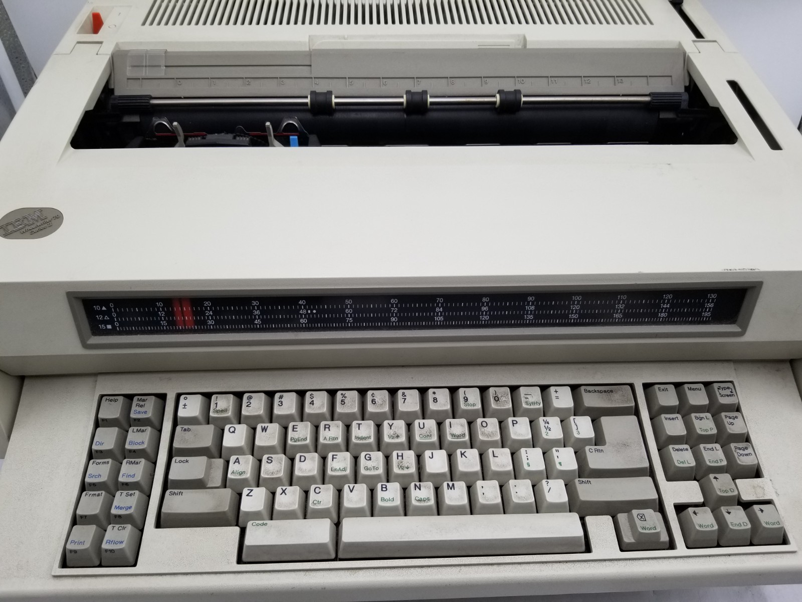 Vintage IBM Wheelwriter 70 Series II -AS IS READ DESCREPTION