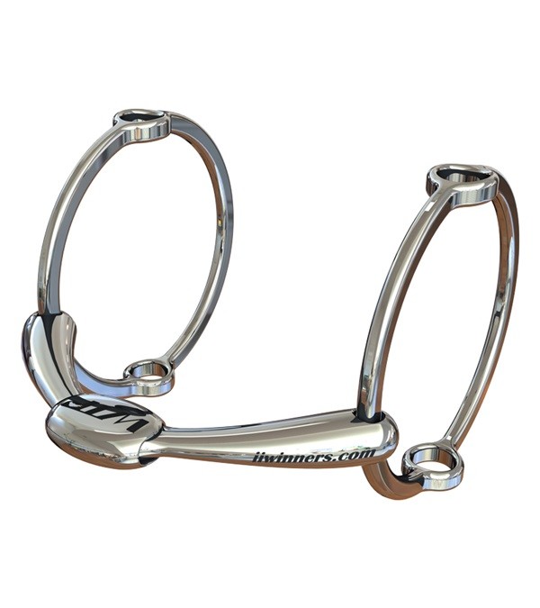 Winning Tongue Plate WTP Event Gag Bit with Normal Plate 67 mm Ring Superior SS