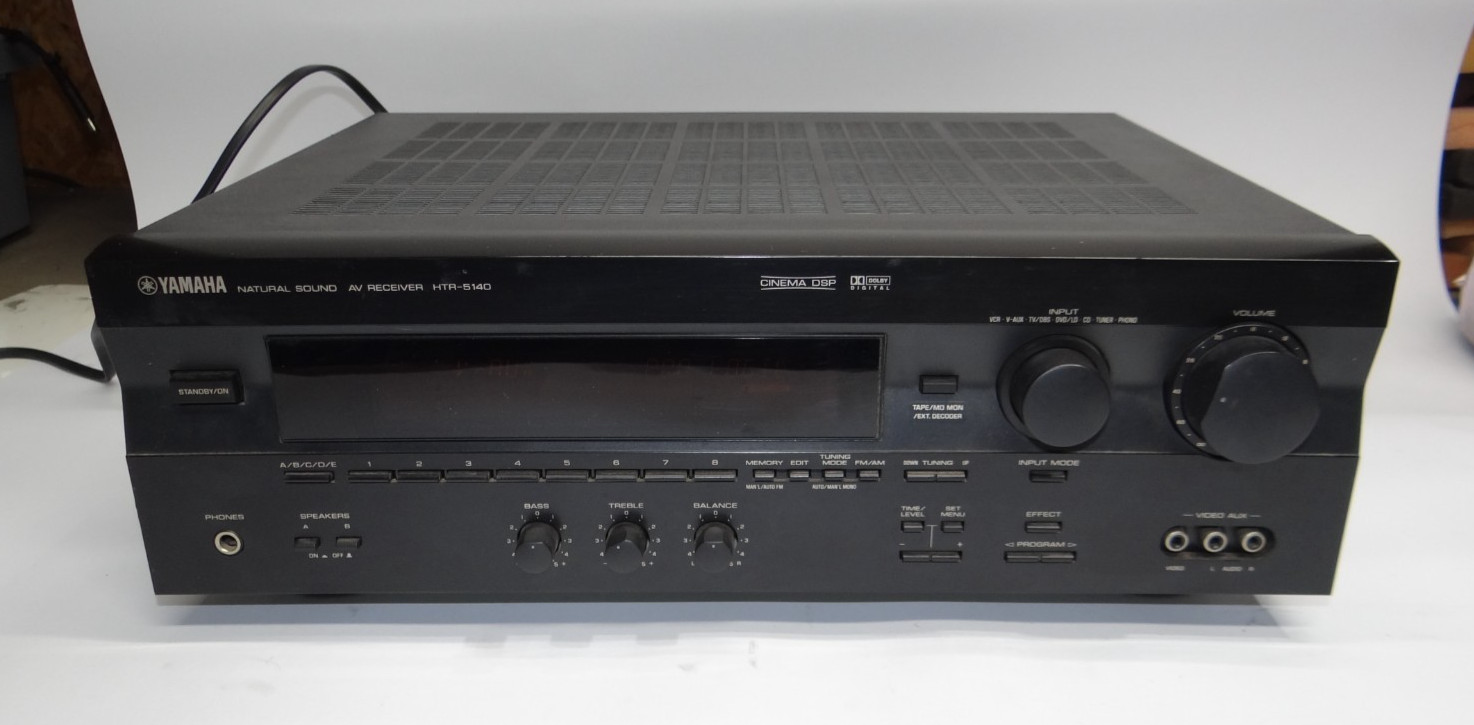 Yamaha HTR-5140 Natural Sound AV Receiver 230 Watts - No Remote