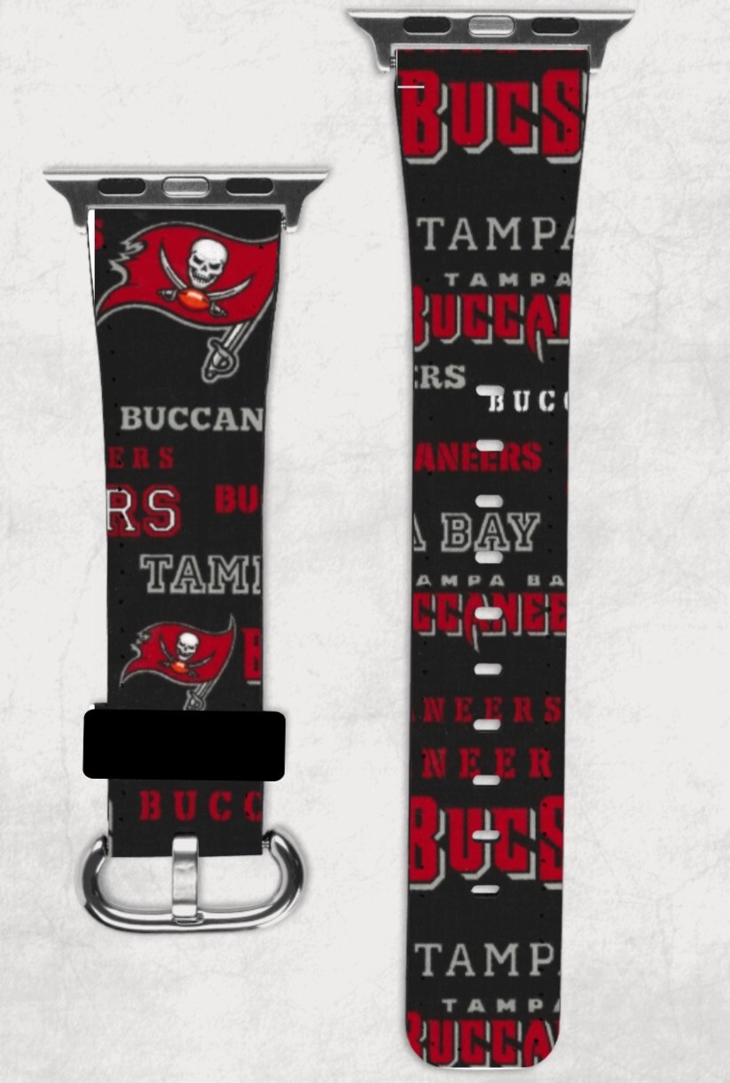 Tampa Bay Bucs Apple Watch Band NEW 38/40/41 & 42/44/45 NFL Football Buccaneers