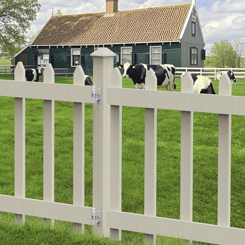 Wall Mount Gate Hinges with 5/8 Hinge Pin,Gate Hinges Heavy Duty for Pack(4pcs)