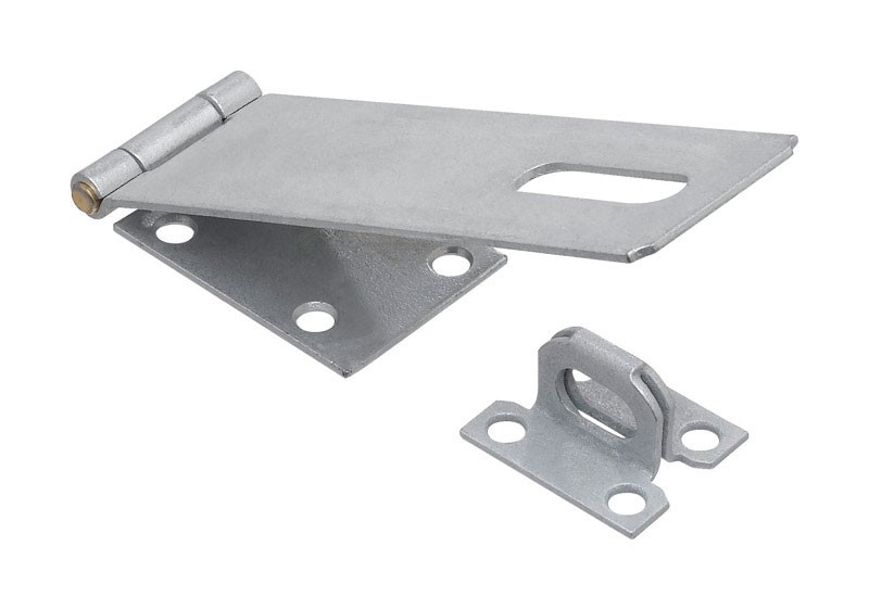 National Hardware N102-780 Galvanized Steel Safety Hasp 6 L in. with Screws