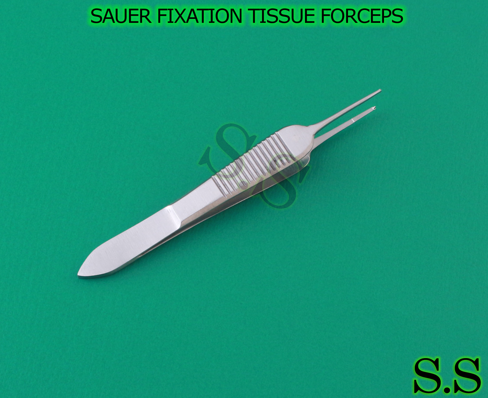 SAUER FIXATION TISSUE MICRO FORCEPS 3.5" 1X2T