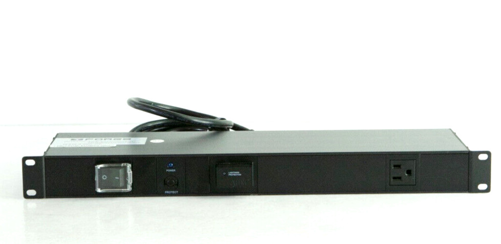 Forge R-PDU-11P Horizontal Rack Mount Power Distribution Unit 11 Outlets 1U m216