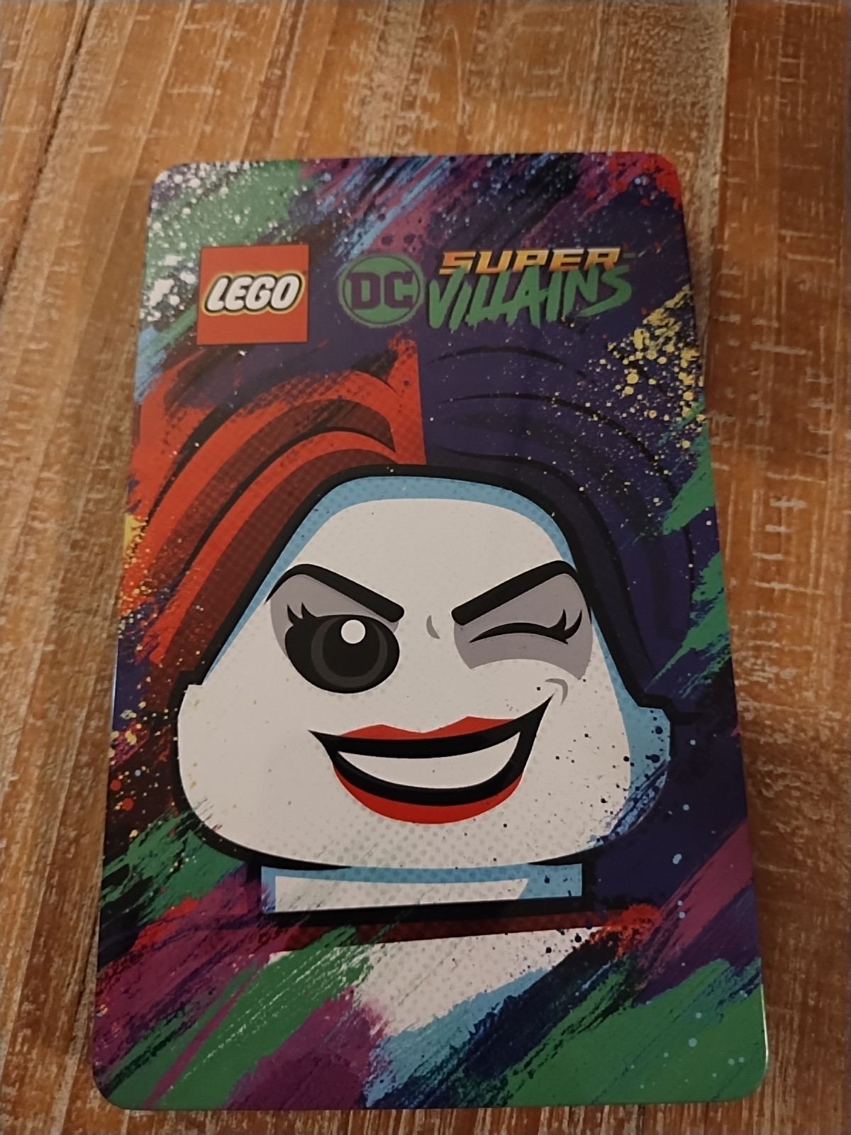 Lego DC Super Villians GameStop Exclusive Preorder Metal Case Harley Quinn