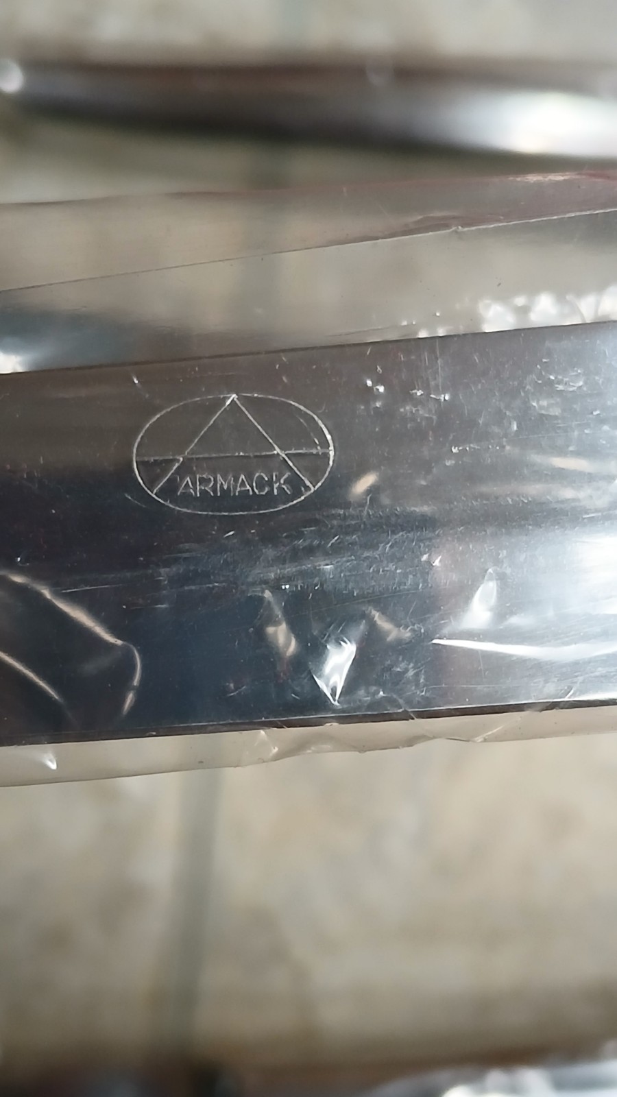 Armack Stainless Steel Solid Carving Set Japan Three Knives & Fork in Case