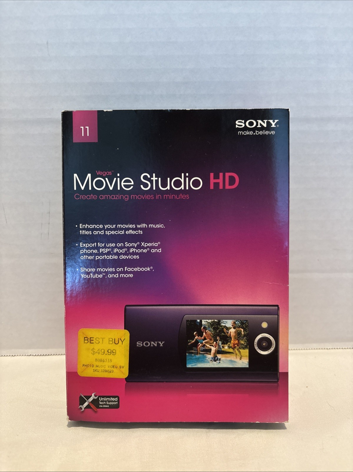 Sony Movie Studio HD 11.0