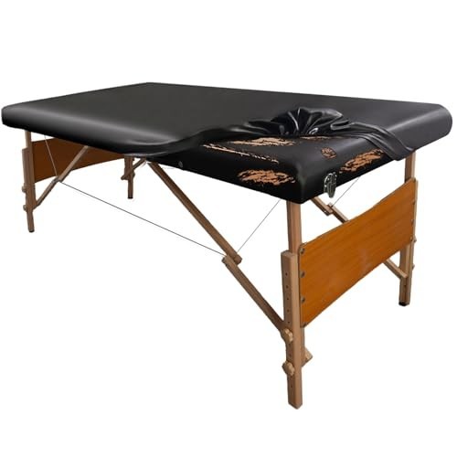 PU Leather Massage Table Cover Protector Wipeable Massage Bed Cover Made of
